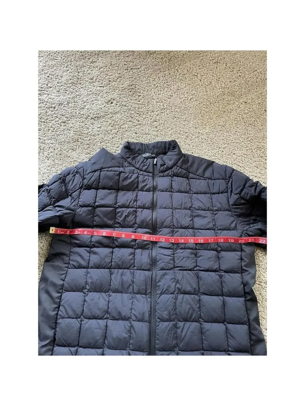 Arc'teryx Rico Shacket Down Quilted Lightweight Puffer Jacket Mens L Black EUC